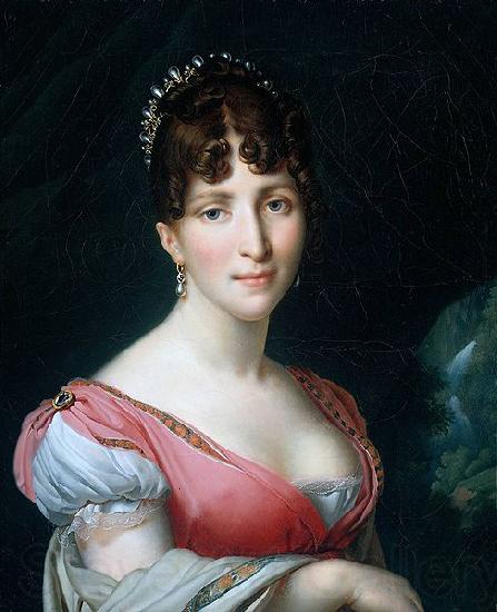 Anne-Louis Girodet de Roussy-Trioson Hortense de Beauharnais Spain oil painting art